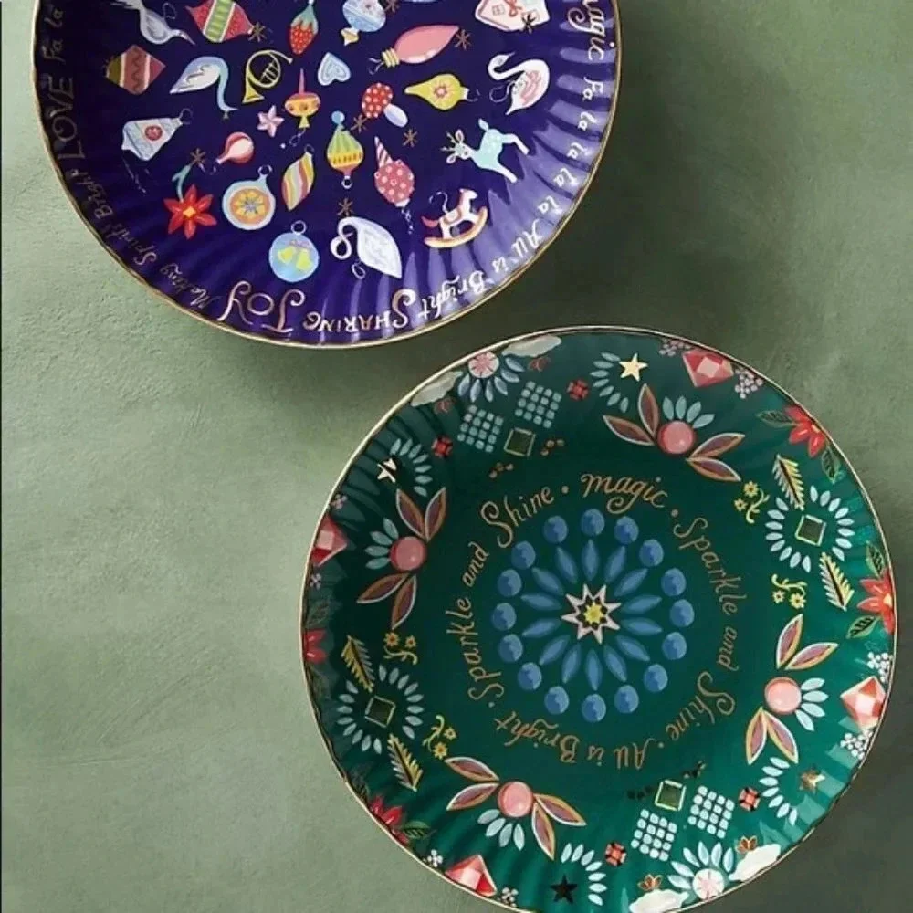 Anthropologie Danielle Kroll Dessert Plate - Picture 2 of 6